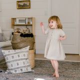 Mango+Moose: African Mud Cloth Pillow Cover White