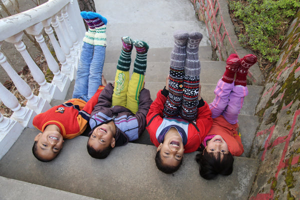 Shanti (Peace) - Children's Socks