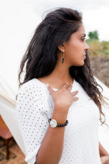 Mango+Moose: Lava Stone Bracelet