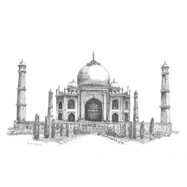 Art by Lopsang: Taj Mahal