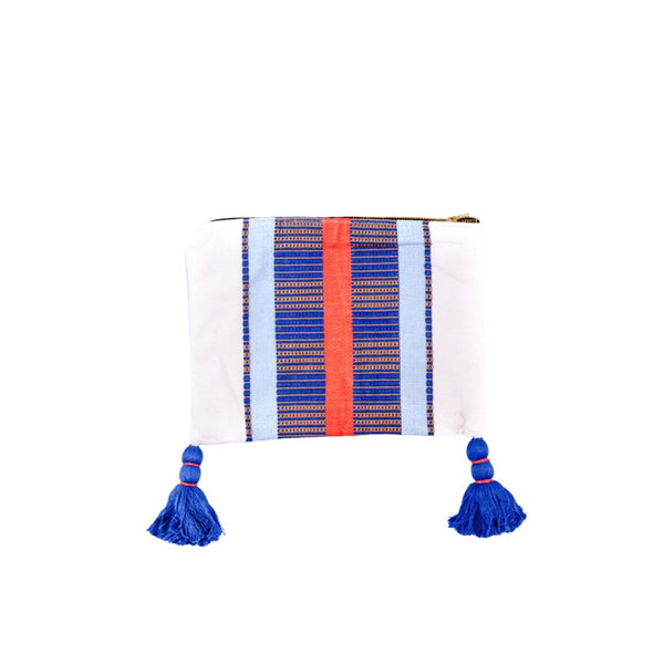 Mango+Moose: Woven Tassel Clutch