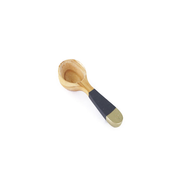 Mango+Moose: Wooden Scoop Black/Gold