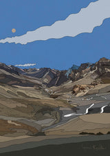 Art By Lopsang: A View from Singe La Pass